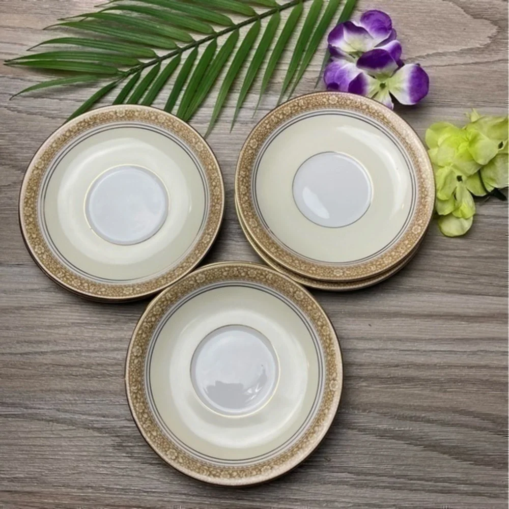 💋VTG Vintage Bread & Butter Plates (6) Nerrisa by NORITAKE - Picture 8 of 8